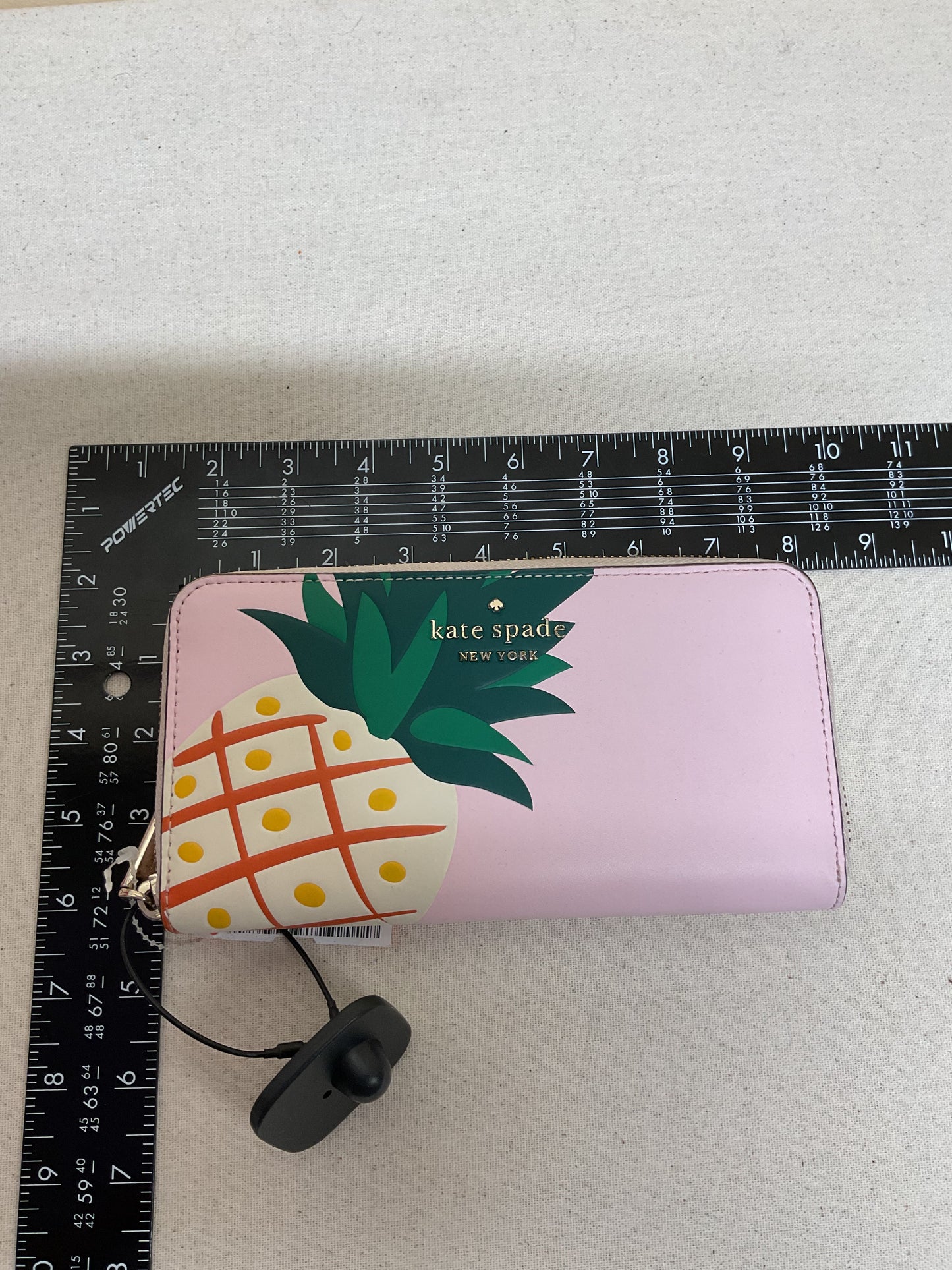 Wallet Designer By Kate Spade In Green & Pink, Size:Medium