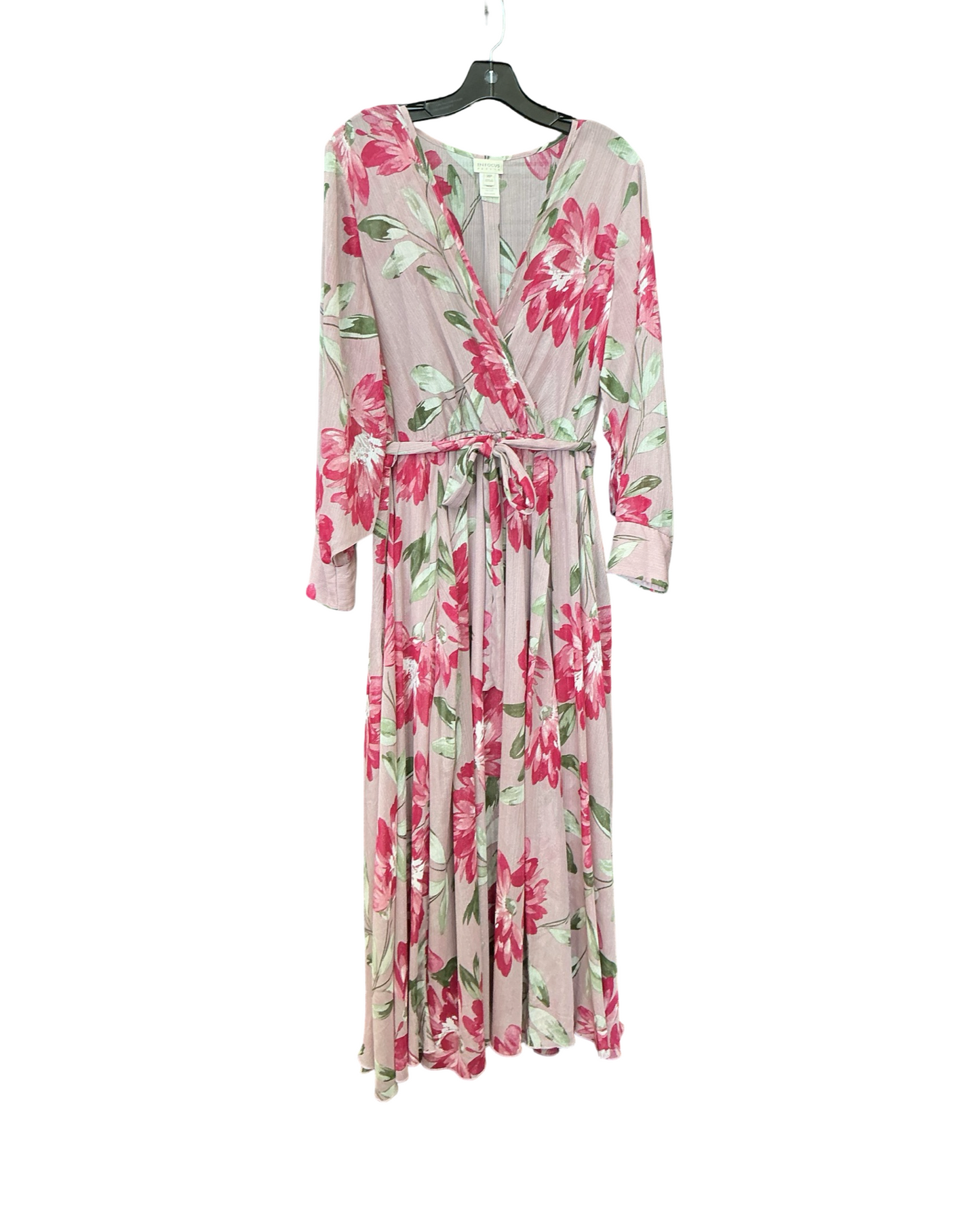 Dress Casual Maxi By Enfocus In Pink, Size:14P