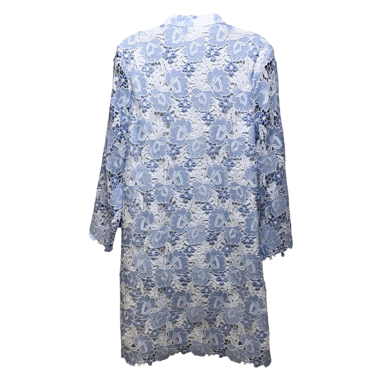 The Grace Mini Dress By J. Marie In Blue & White, Size: XS