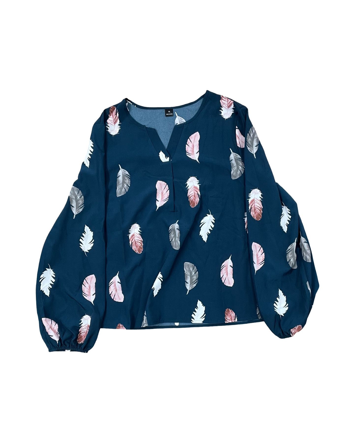 Top 3/4 Sleeve By Clothes Mentor In Blue, Size:Xl