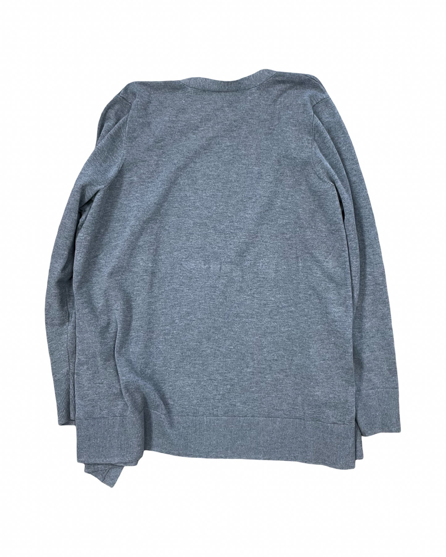 Sweater Cardigan By Lane Bryant In Grey, Size:1X