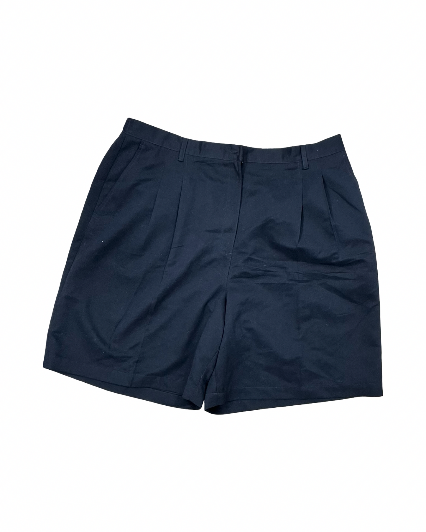 Shorts By Karen Scott In Black, Size:18