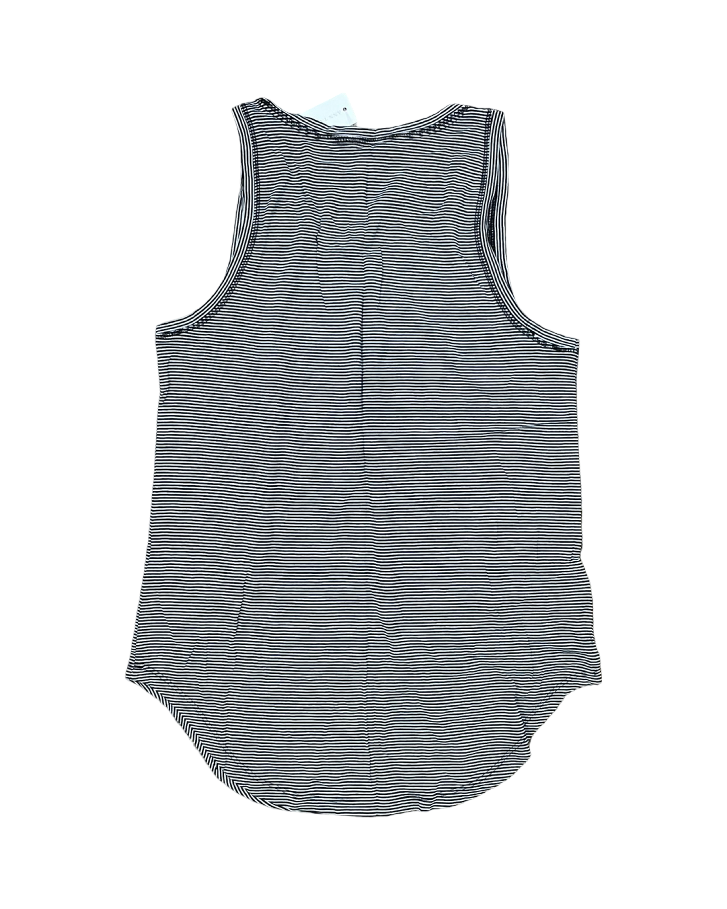 Top Sleeveless By No Barriers In Black & White, Size:M