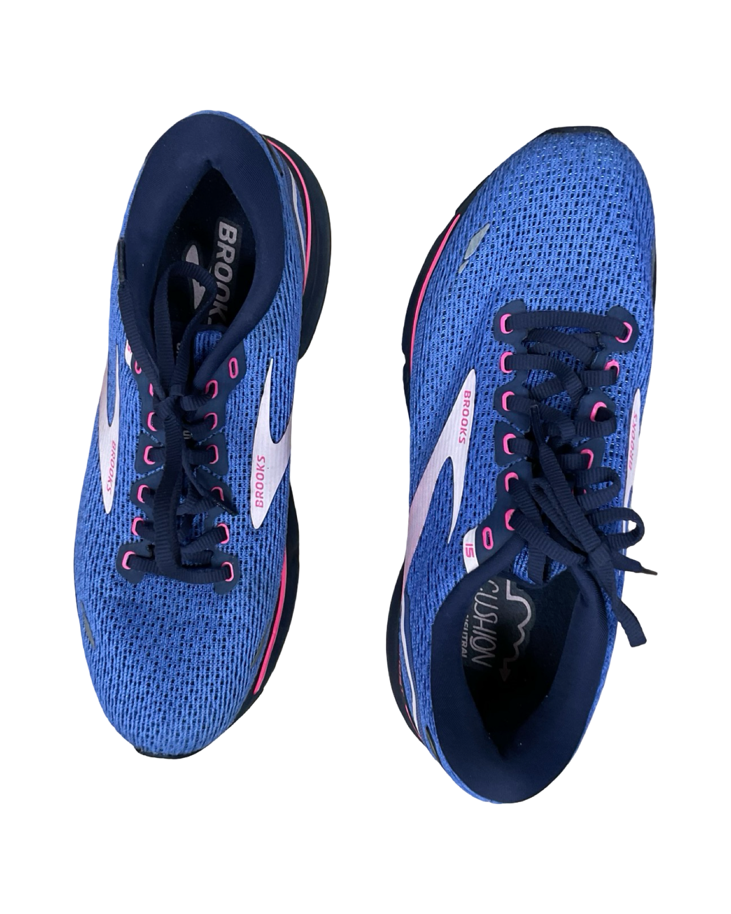 Shoes Athletic By Brooks In Blue & Pink, Size:9.5
