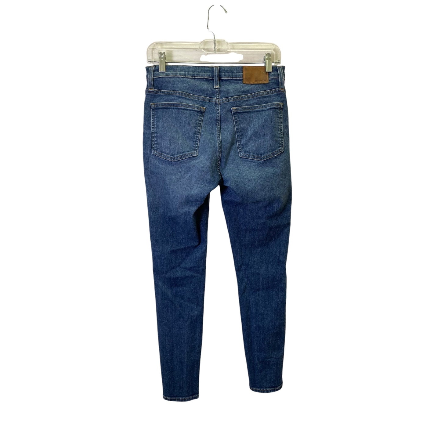 Jeans Skinny By J. Crew In Blue Denim, Size:6