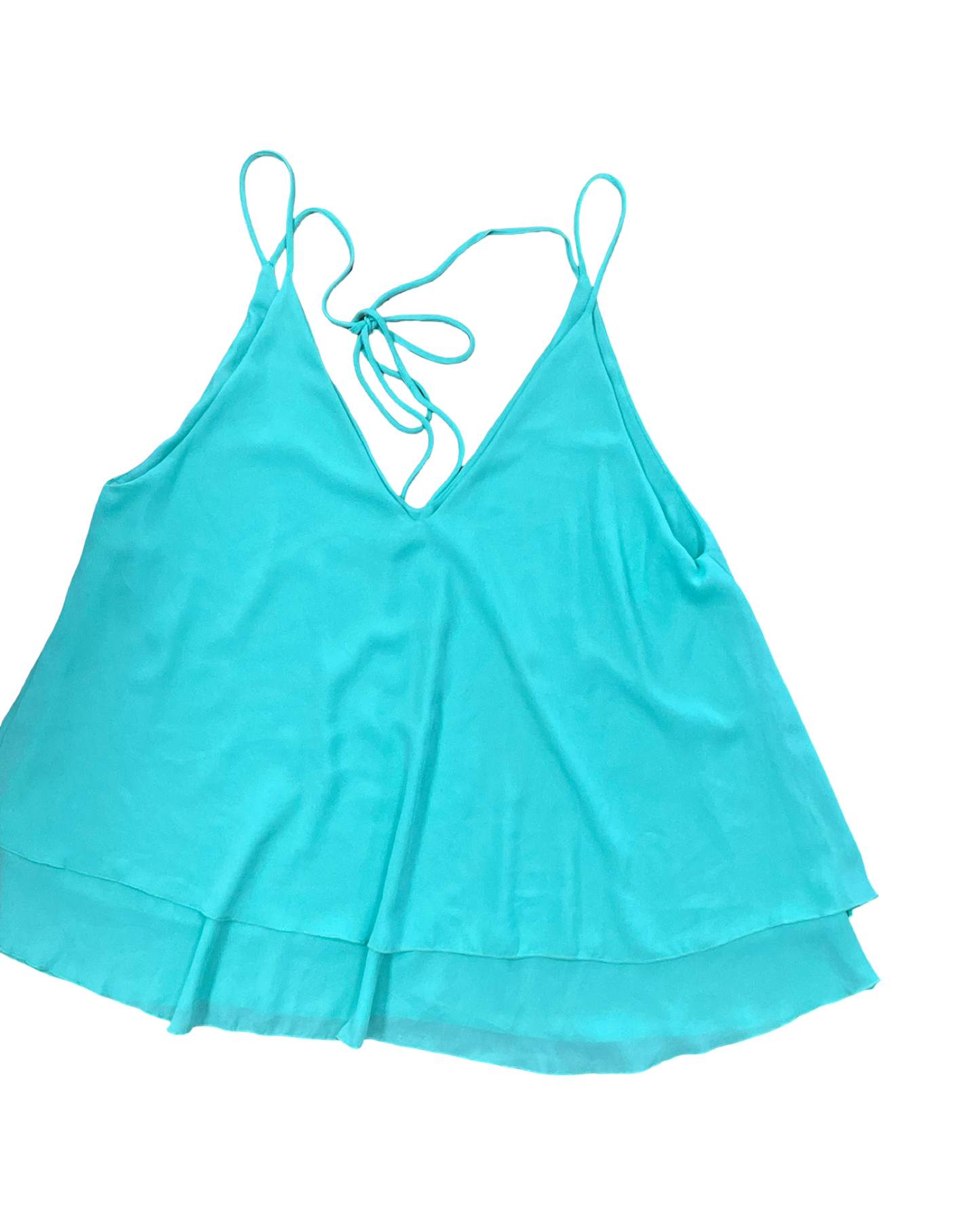Top Sleeveless By Clothes Mentor In Green, Size:3X