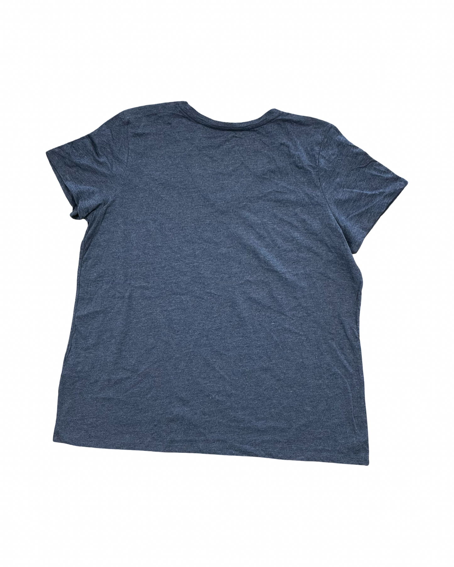 Top Ss Basic By Clothes Mentor In Blue, Size:3X