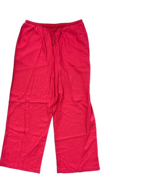 Pants Lounge By Wild Fable In Red, Size:M