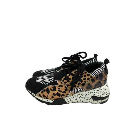 Shoes Sneakers By Steve Madden In Animal Print, Size:8.5