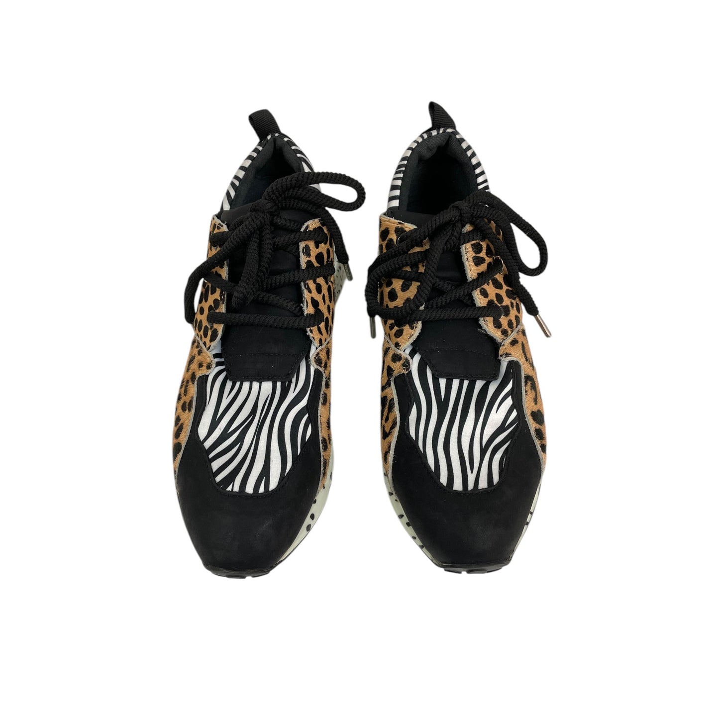 Shoes Sneakers By Steve Madden In Animal Print, Size:8.5