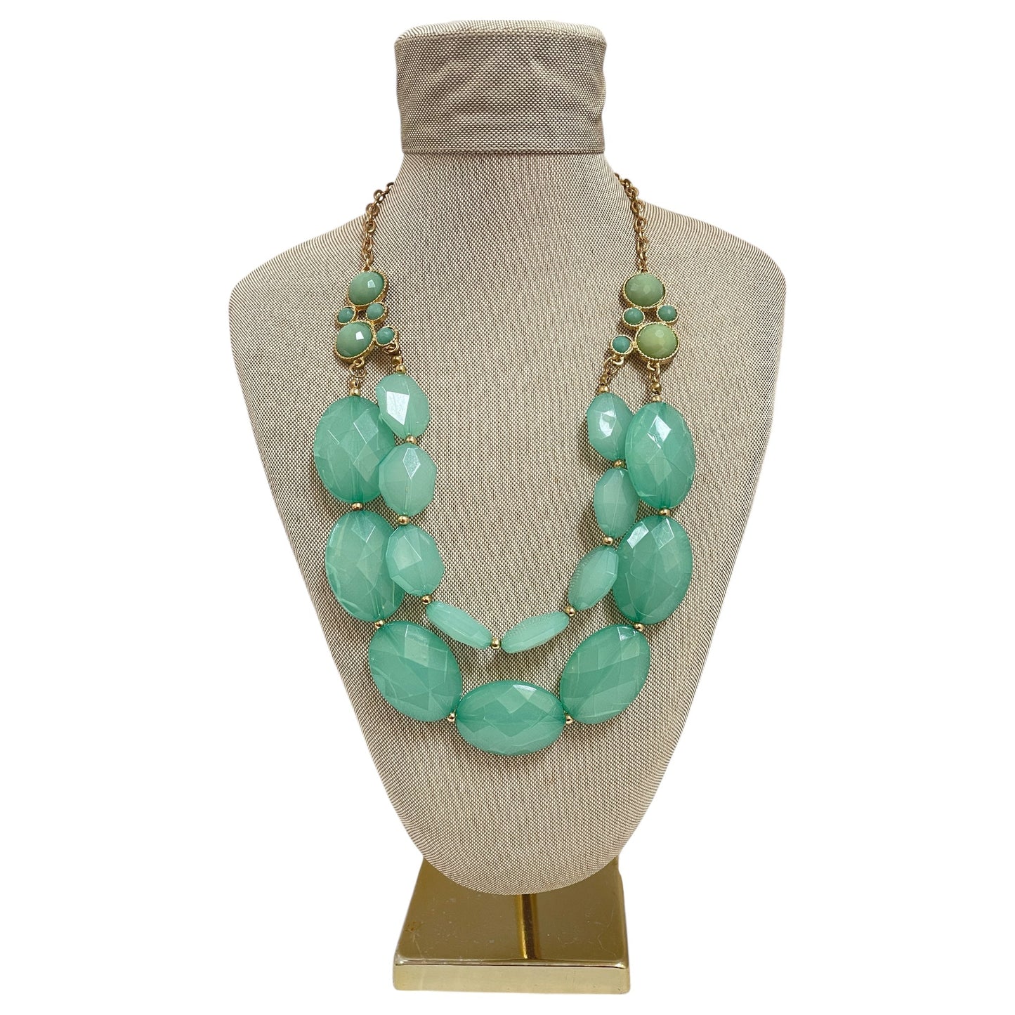 Necklace Statement By Cme In Green