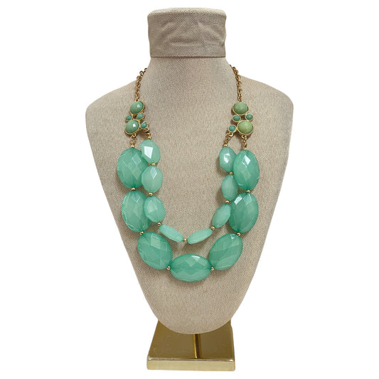 Necklace Statement By Cme In Green