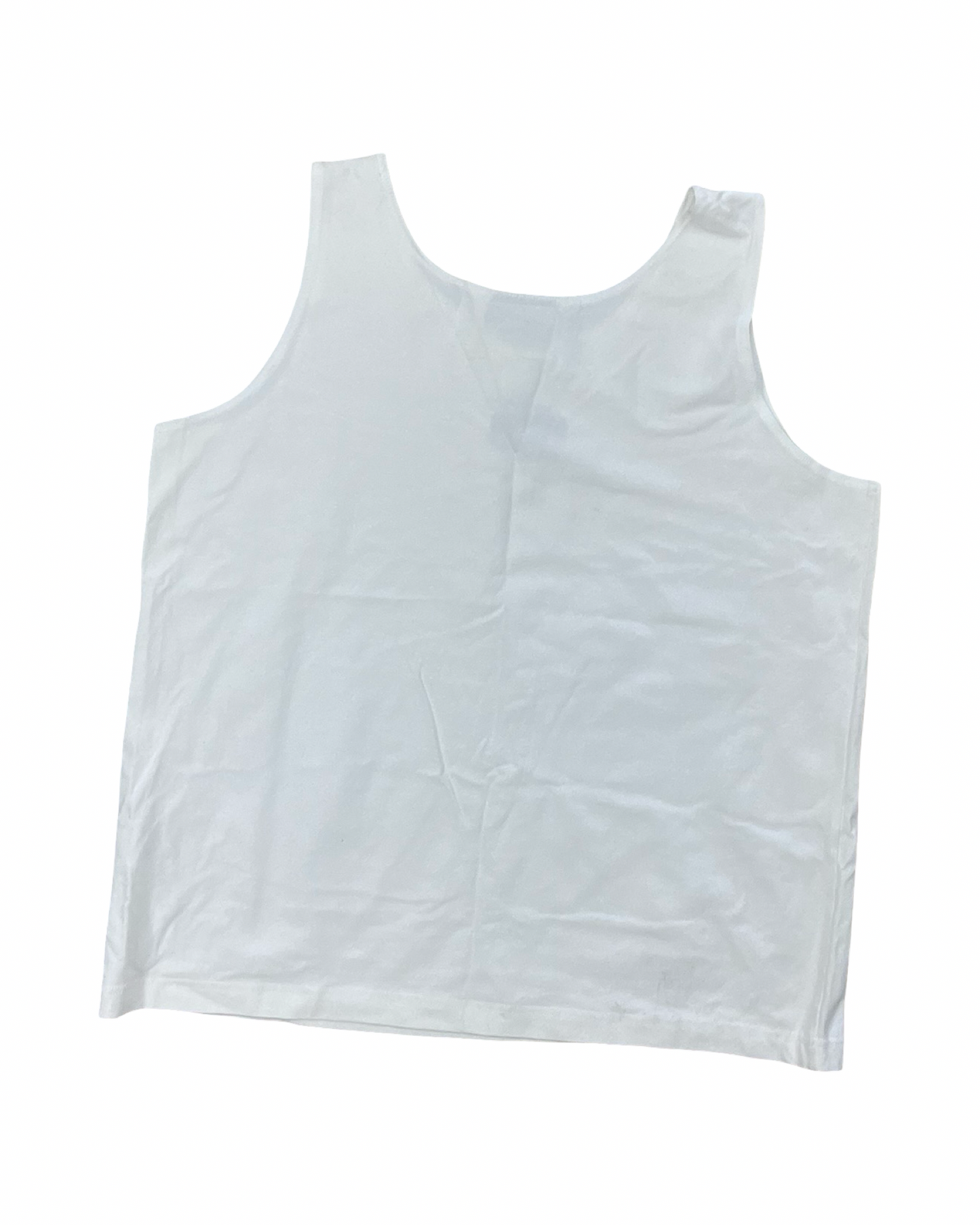 Top Sleeveless By Harley Davidson In White, Size:2X