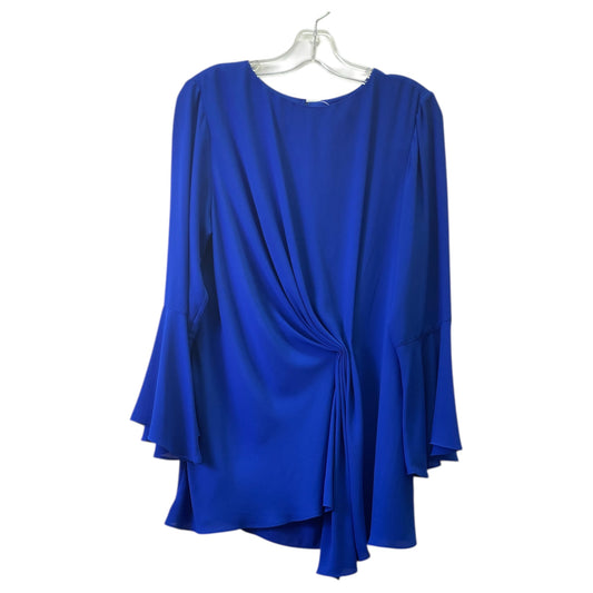 Top Ls Designer By Neiman Marcus In Blue, Size:L