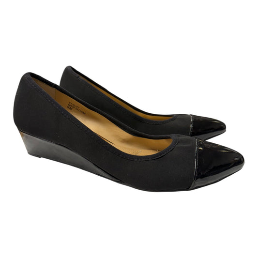 Shoes Heels Wedge By Ellen Tracy In Black, Size:9