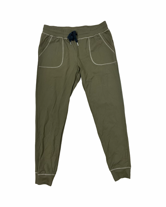 Athletic Pants By Zyia In Green, Size:L