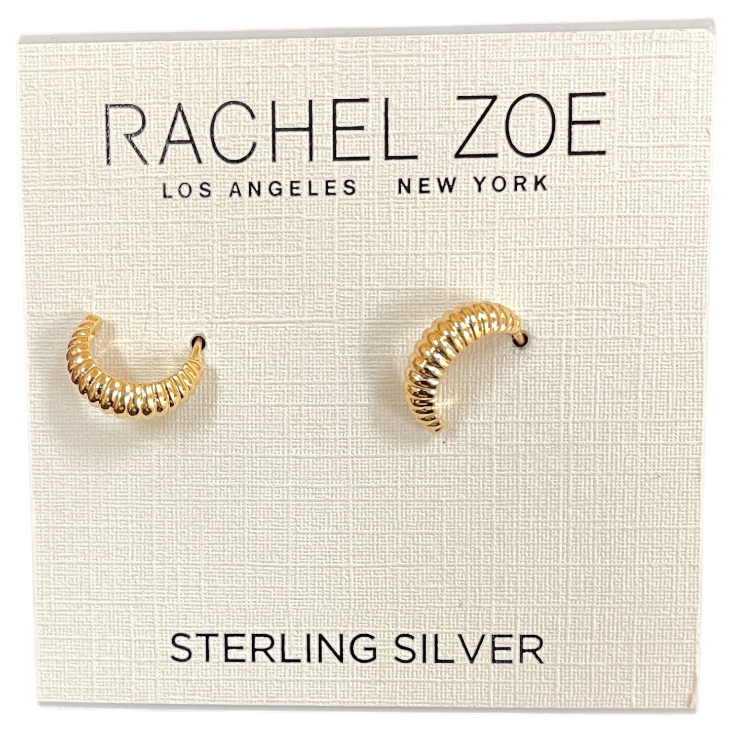 Earrings Sterling Silver By Rachel Zoe In Gold