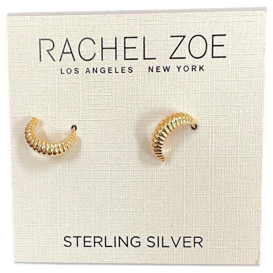 Earrings Sterling Silver By Rachel Zoe In Gold