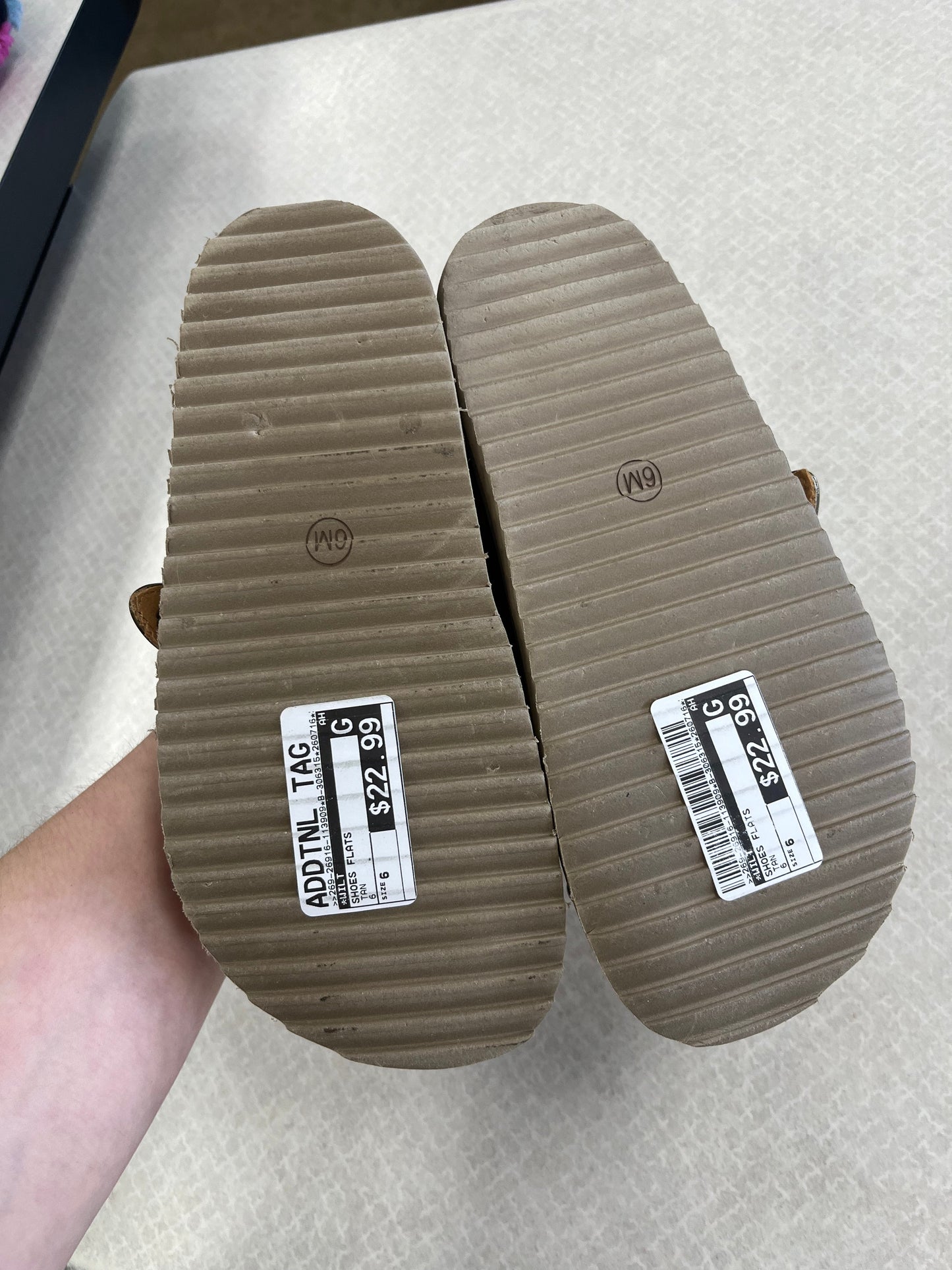 Shoes Flats By Wilt In Tan, Size:6