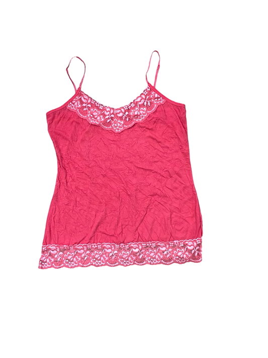 Top Cami By Maurices In Pink, Size:L