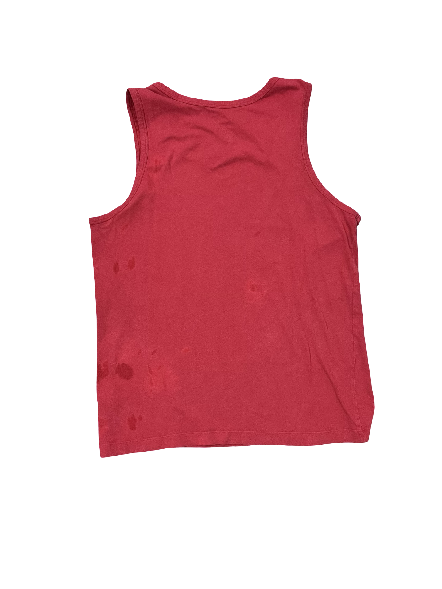 Tank Top By Nike In Red, Size:M