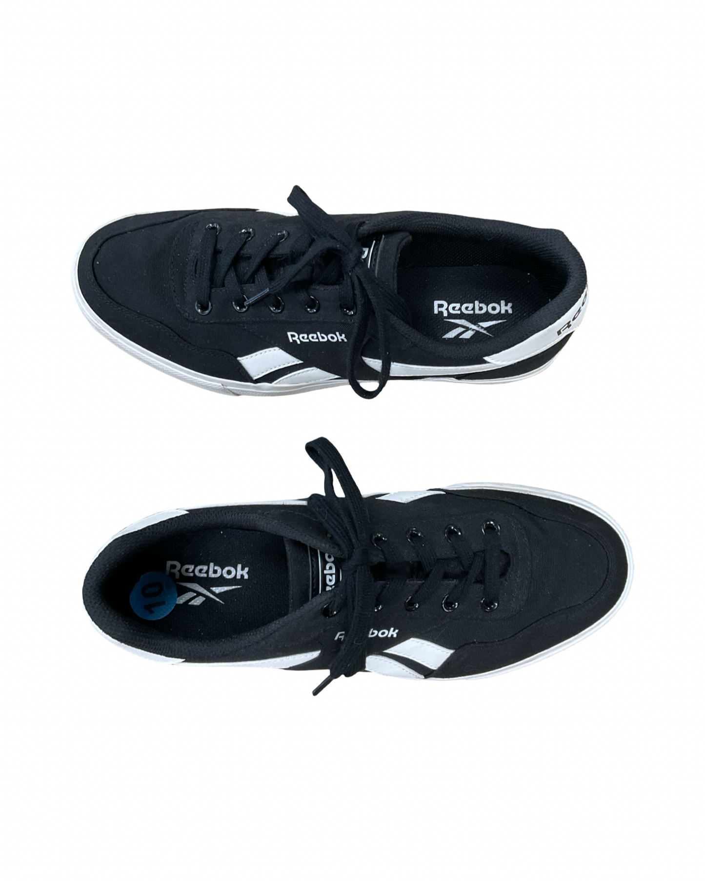 Shoes Athletic By Reebok In Black, Size:10