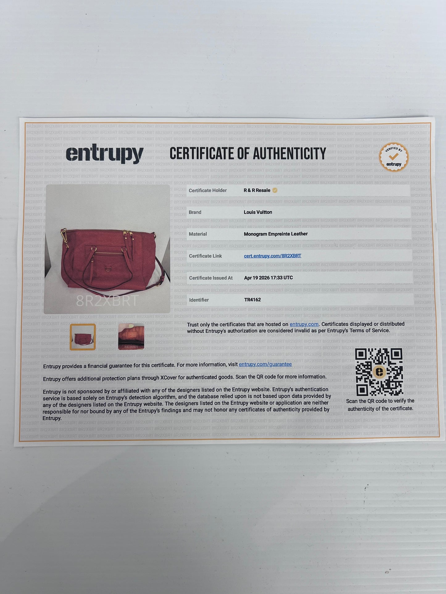 Handbag Luxury Designer By Louis Vuitton, Size: Large