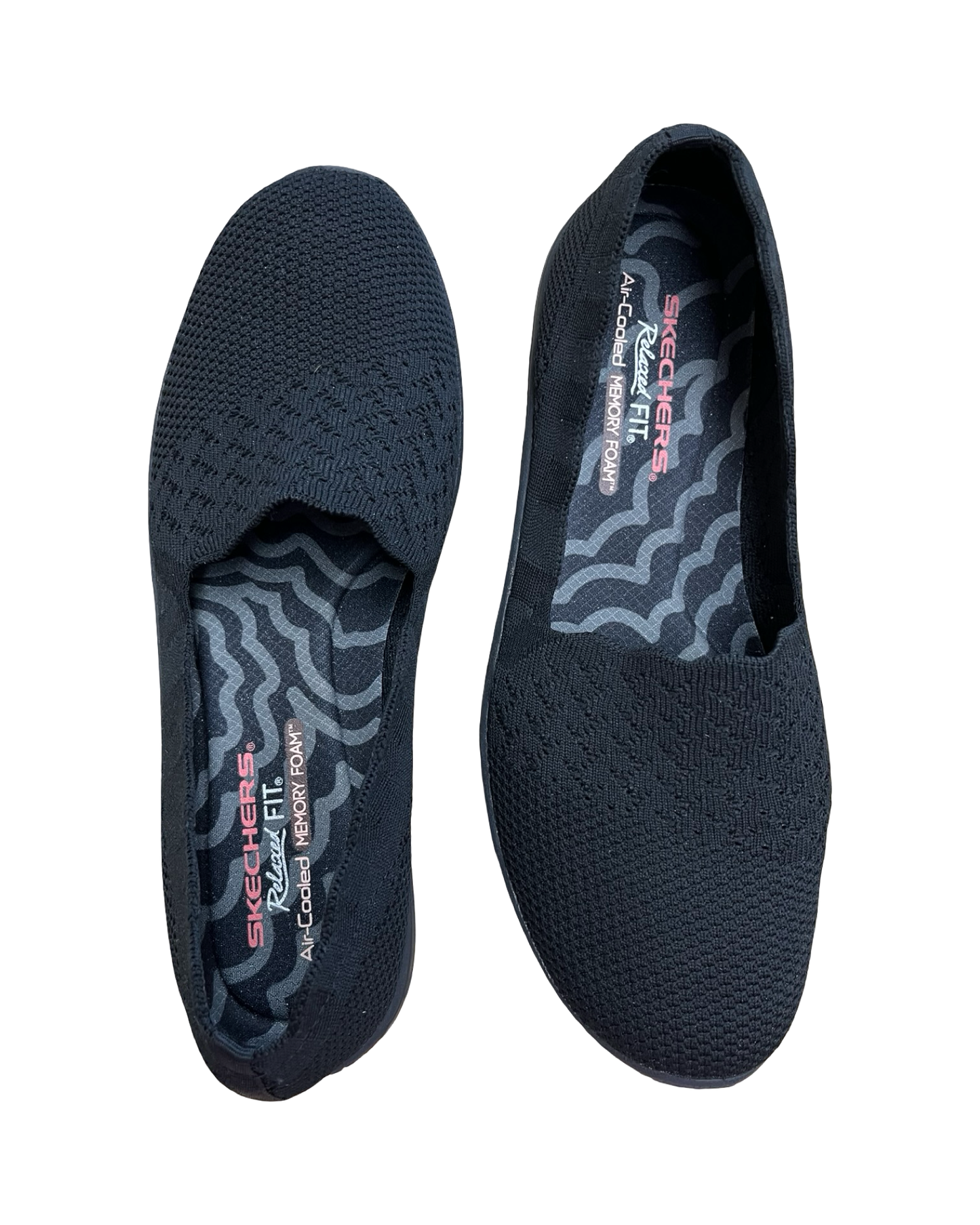 Shoes Flats By Skechers In Black, Size:9
