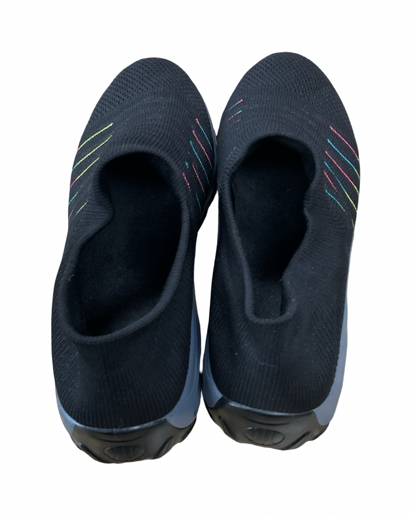 Shoes Sneakers By Clothes Mentor In Black, Size:7.5