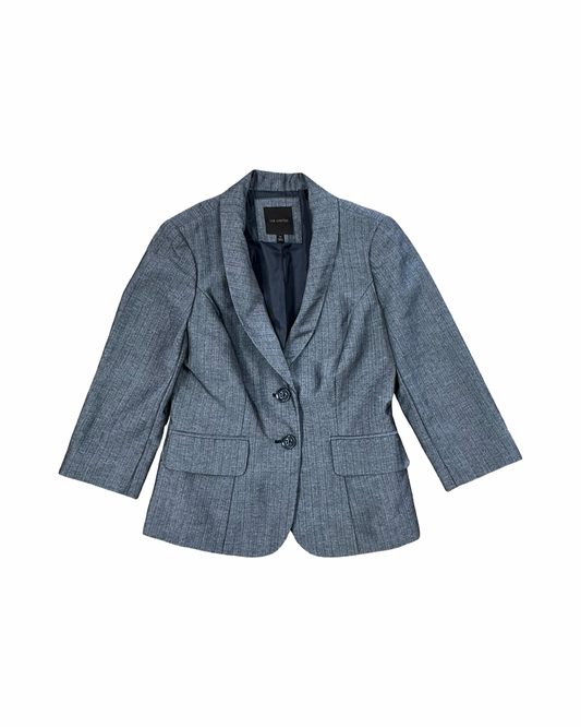 Blazer By Limited In Grey, Size:Xs