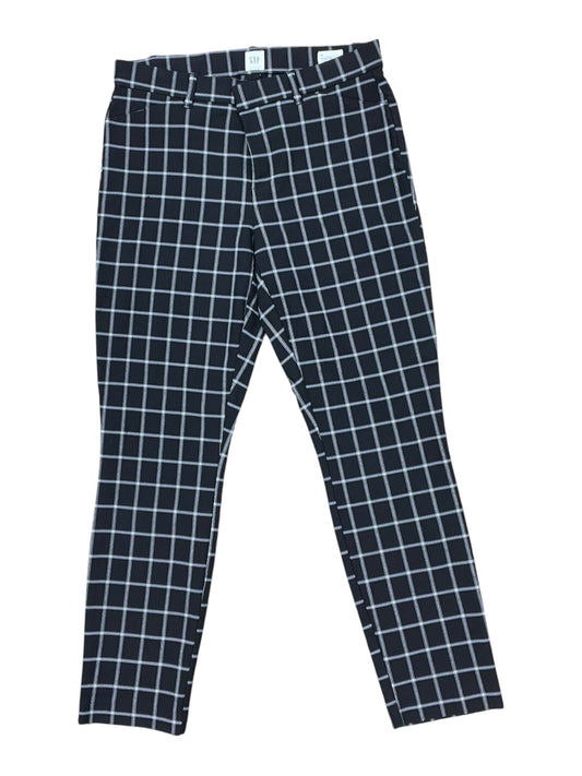 Pants Dress By Gap In Black & White, Size:10