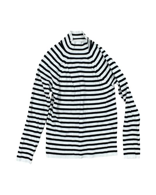 Top Ls By Nine West In Black & White, Size:Xl