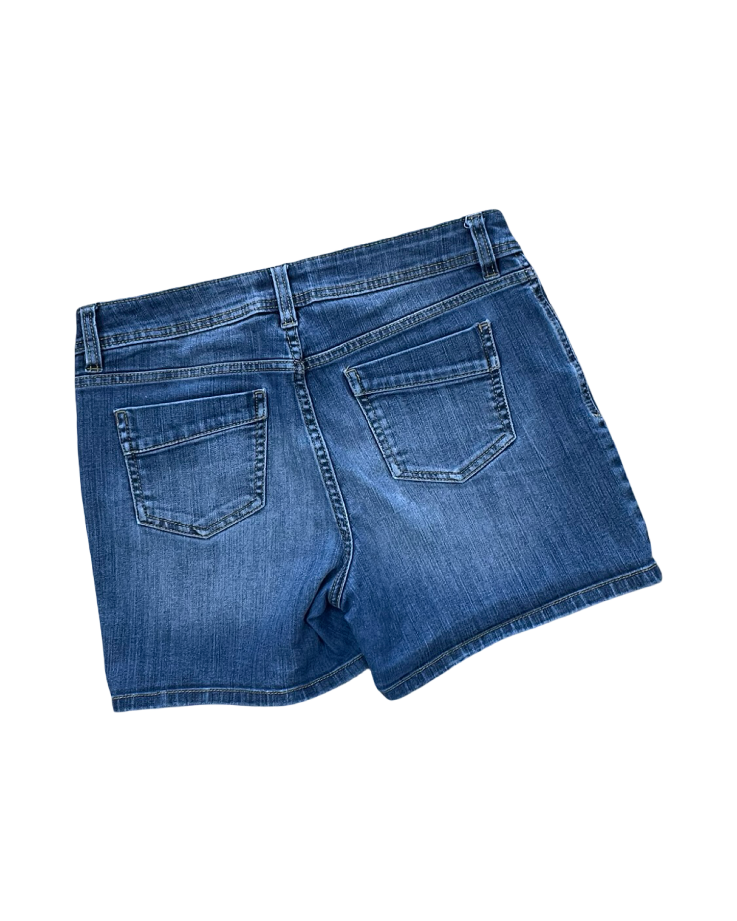 Shorts By St Johns Bay In Blue Denim, Size:4