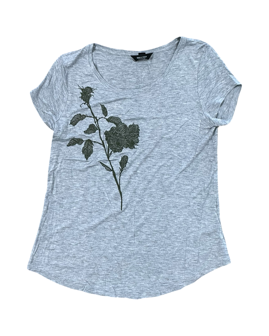 Top Ss By Simply Vera In Grey, Size:S
