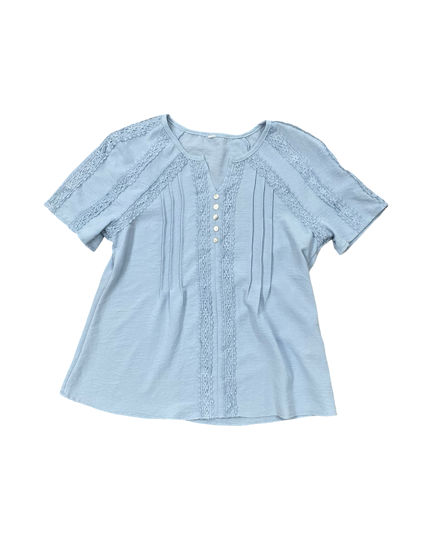 Top Ss By Clothes Mentor In Blue, Size:M