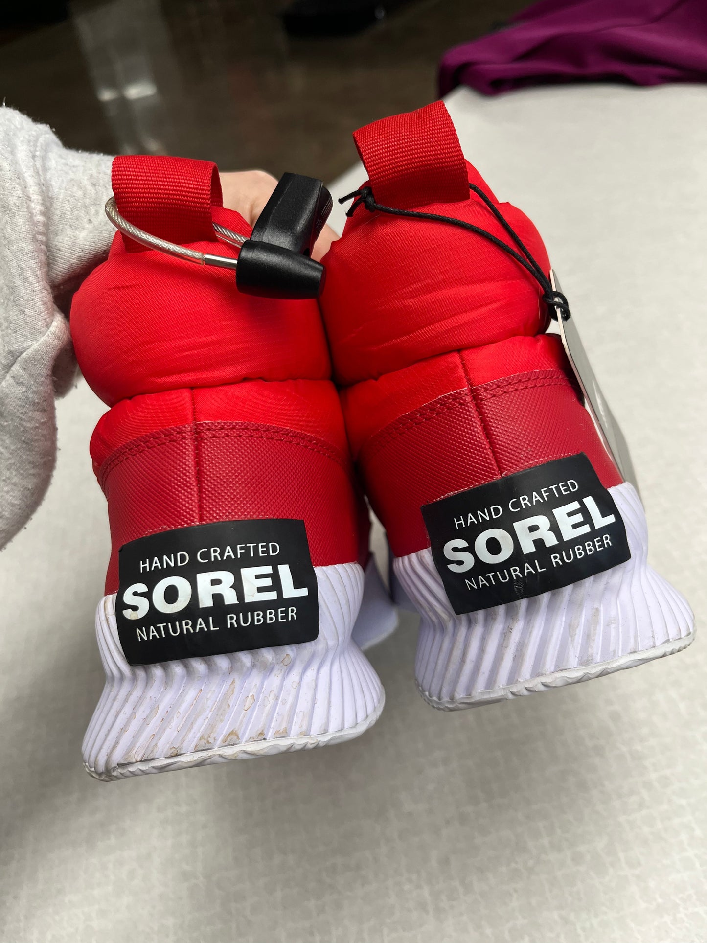 Boots Snow By Sorel In Red, Size:8.5