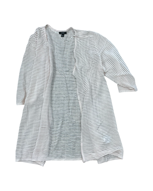 Cardigan By Alfani In Pink, Size:1X