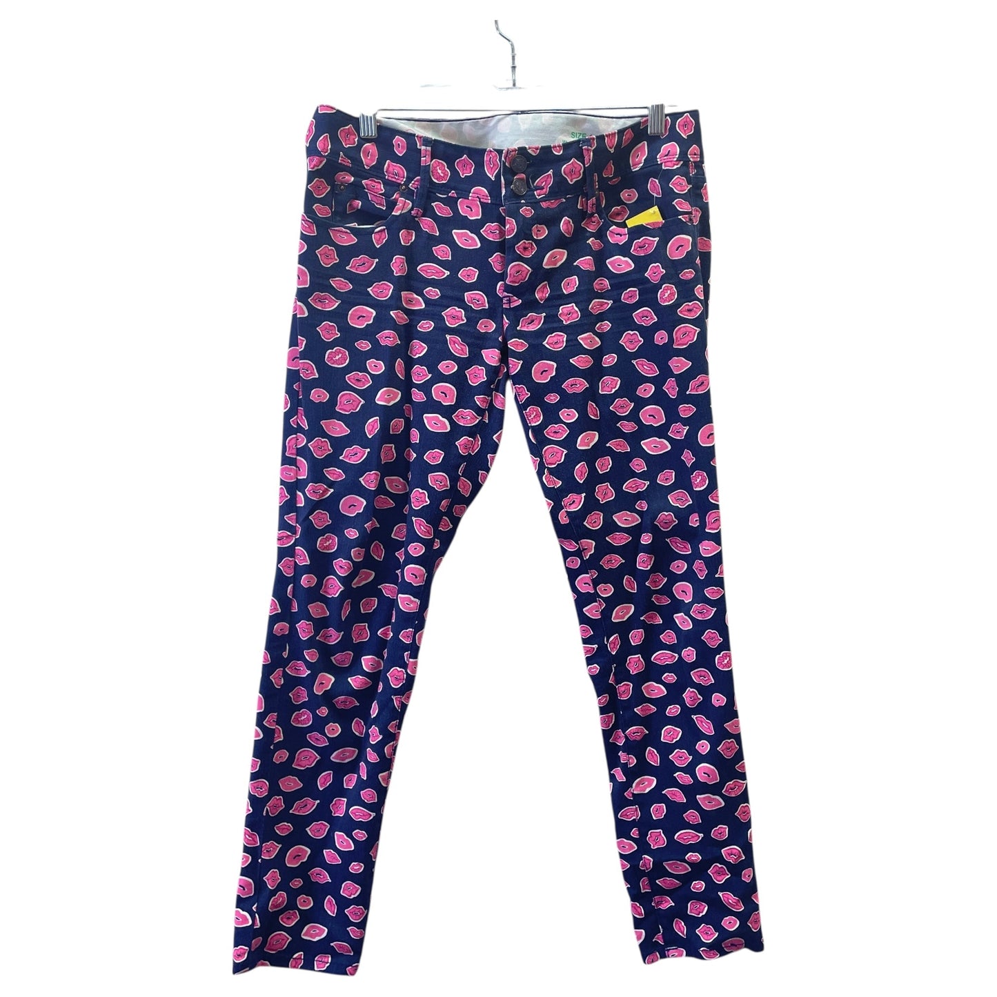 Jeans Designer By Lilly Pulitzer In Blue & Pink, Size:4