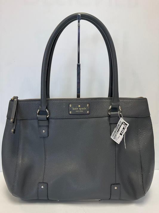 Handbag Designer By Kate Spade In Grey, Size:Large