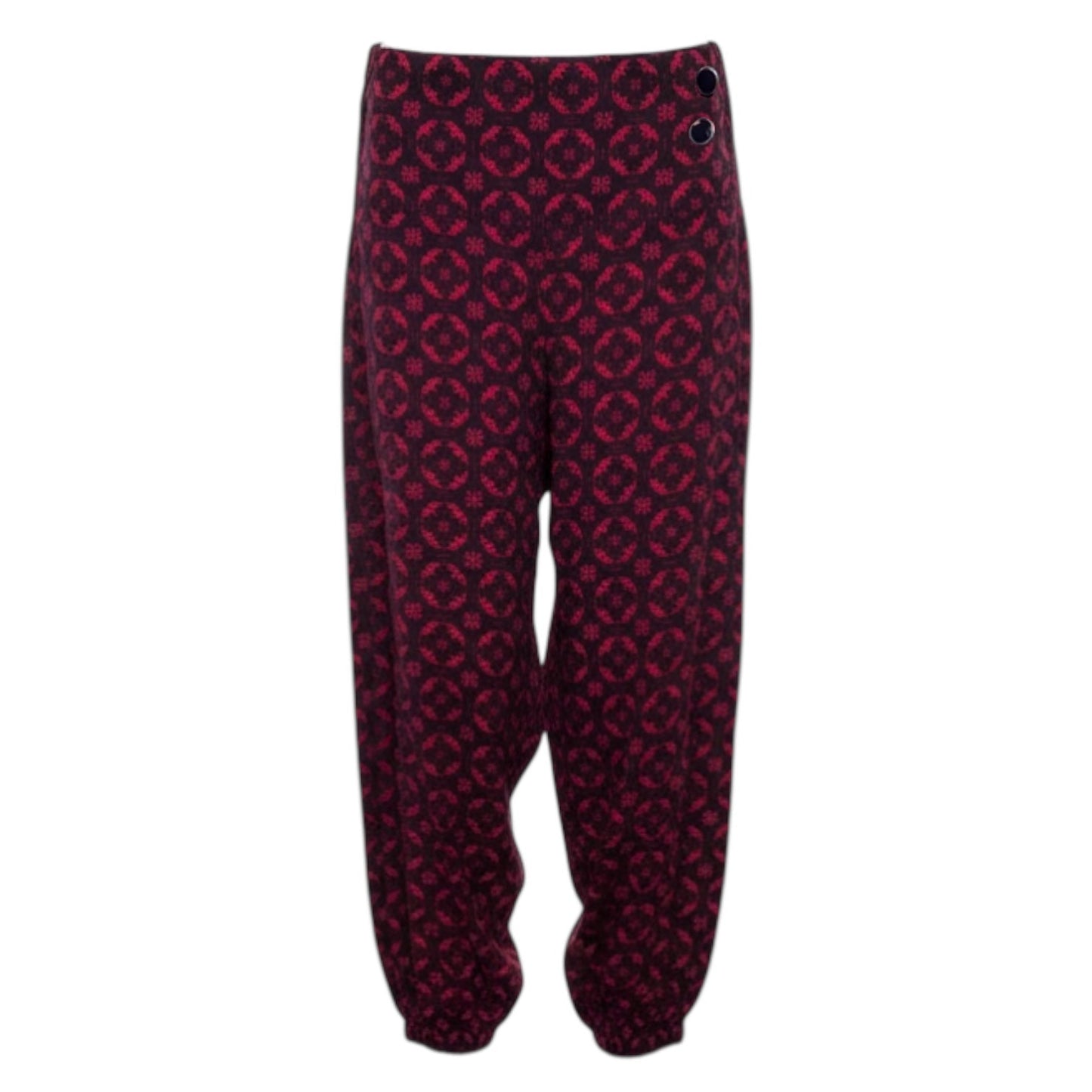 Printed Harem Pants By Anthropologie In Blue & Red, Size: S