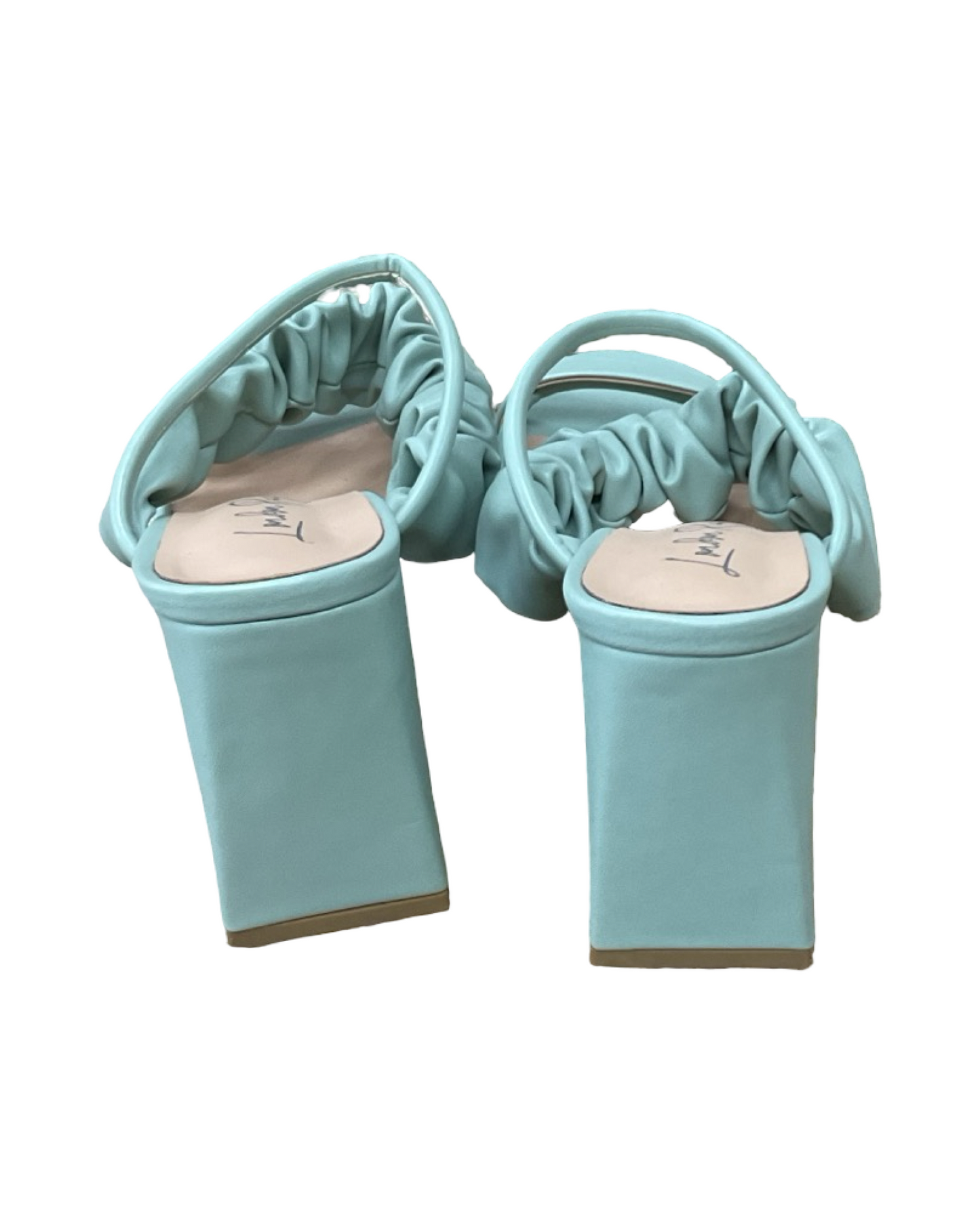 Shoes Heels Block By Clothes Mentor In Green, Size:10