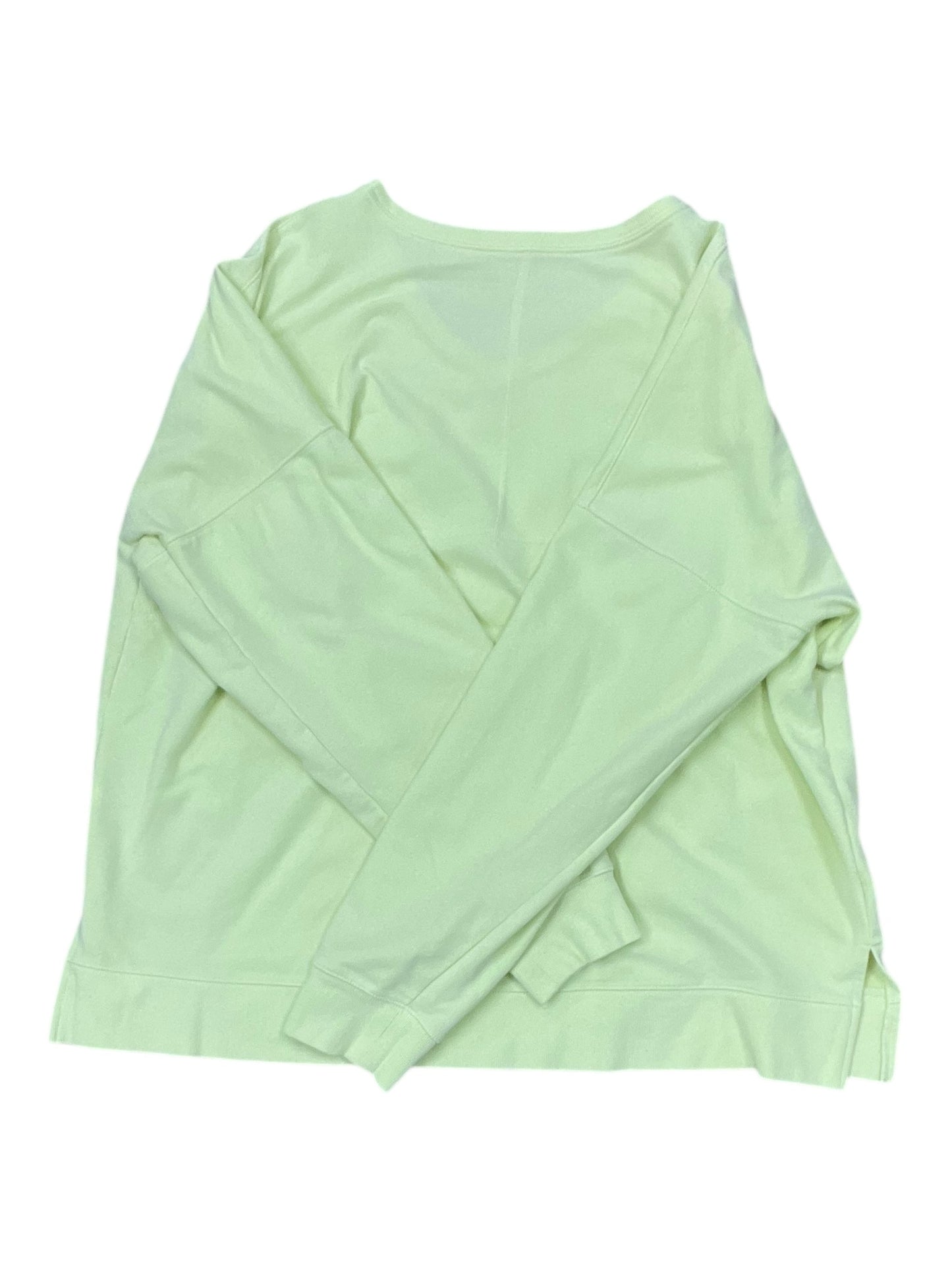 Sweatshirt Crewneck By Tek Gear In Green, Size:Xl