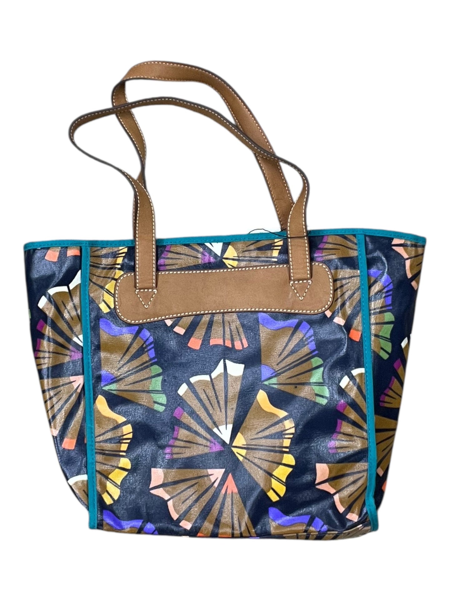 Tote By Fossil In Tan, Size:Medium