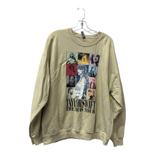 Sweatshirt Crewneck By Gildan In Tan, Size:Xl