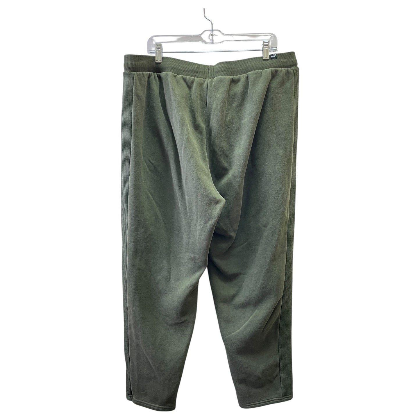 Athletic Pants By Puma In Green, Size:1X
