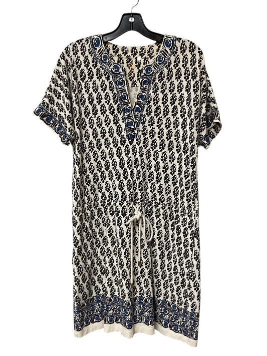 Dress Designer By Tory Burch In Brown & Cream, Size:Xs