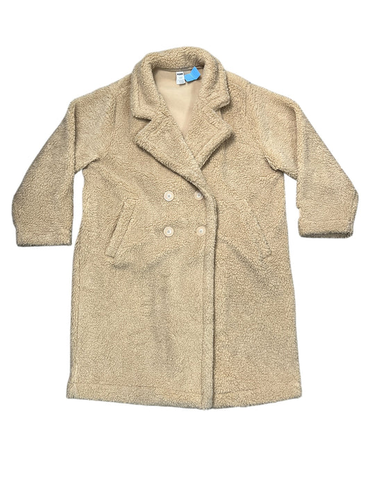 Coat Faux Fur & Sherpa By Pink In Tan, Size:Xl