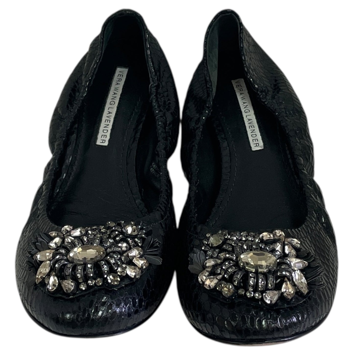 Shoes Designer By Vera Wang In Black, Size:8.5