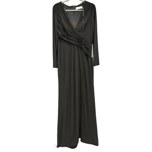 Dress Party Long By Mac Duggal In Black, Size: 8