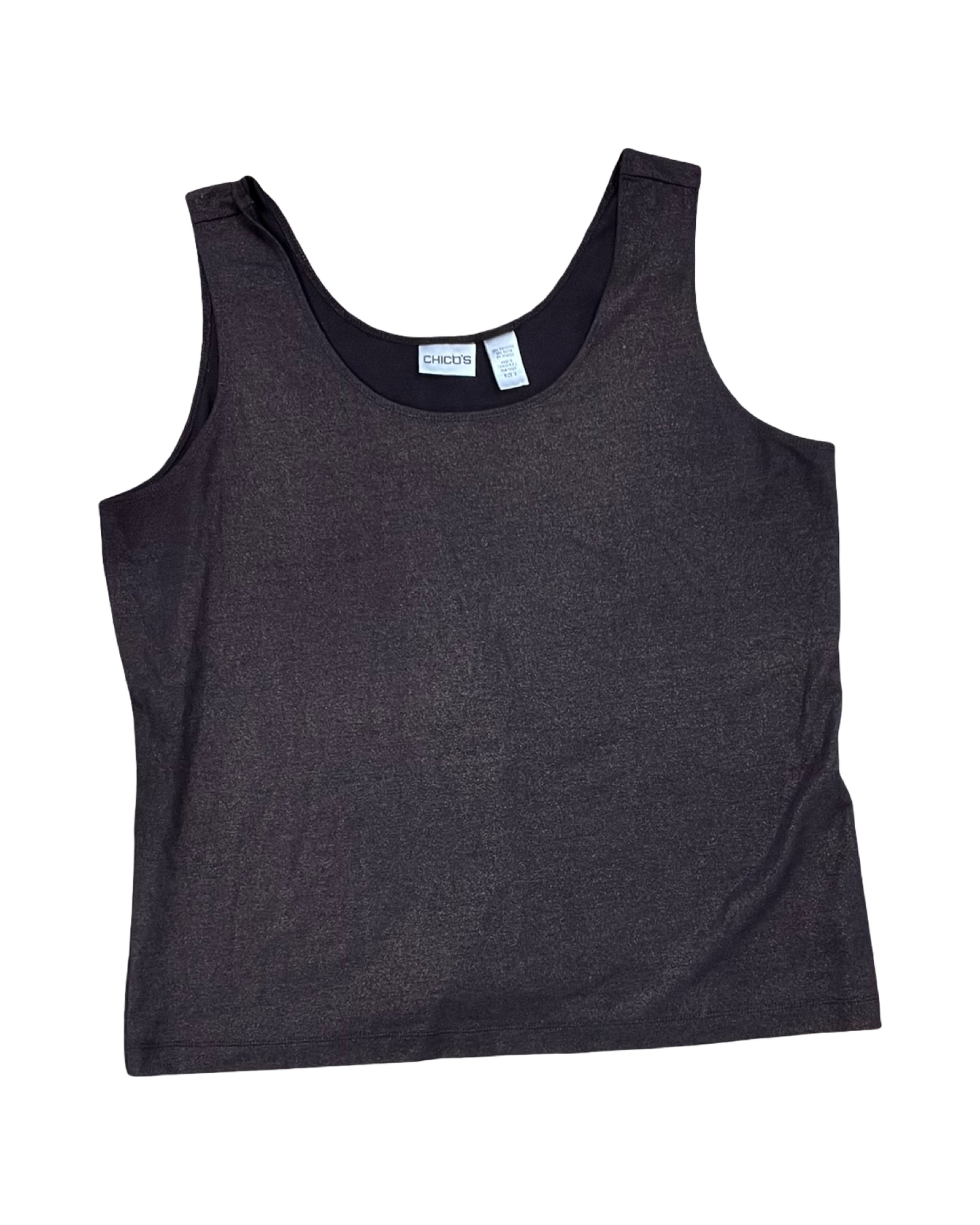 Top Sleeveless By Chicos In Brown, Size:Xs